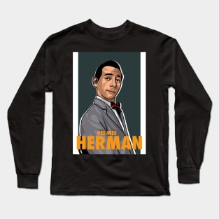 Pee Wee Herman Long Sleeve T-Shirt